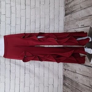 Lovers + Friends Red Wide Leg Pants